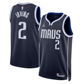 Dres Dallas Mavericks Kyrie Irving 2 Jordan 2022-23 Statement Edition Navy Swingman